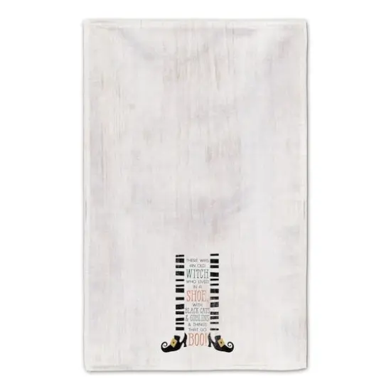 There was an Old Witch 16" x 25" Tea Towel - Set of 2 {5}