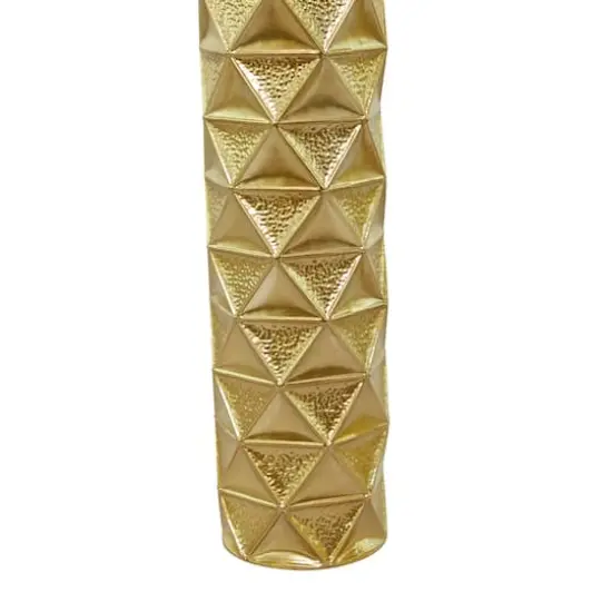 Gold Metal Glam Vase, Set of 3" 34", 29", 25" {4}