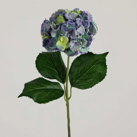 30" Blue Hydrangea Flower Stems, 3ct. {11}