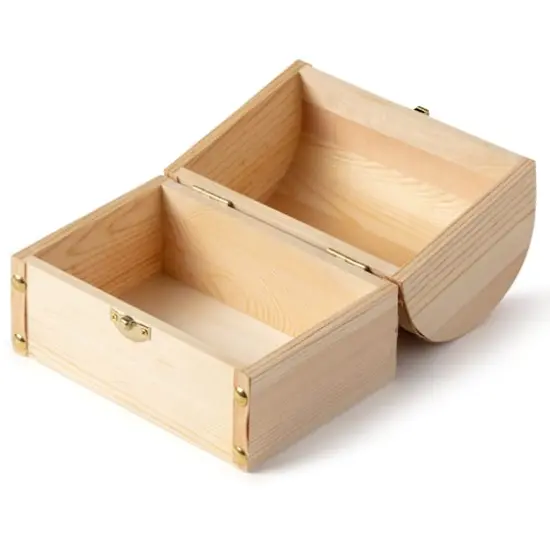 6.5" Wood Domed Box by Make Market&reg; {5}