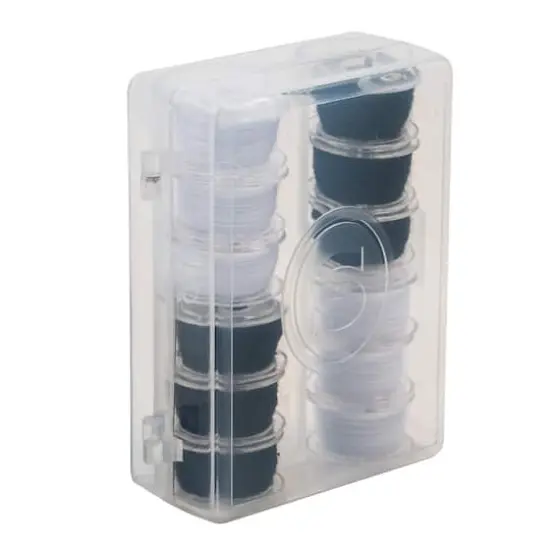 SINGER&reg; Class 15 Black & White Threaded Bobbins with Case, 36ct. {3}