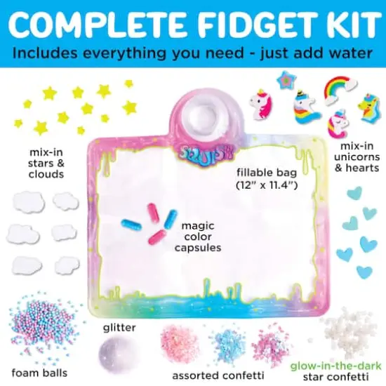 Creativity for Kids&reg; Super Squish Unicorn Fidget Bag Kit {3}
