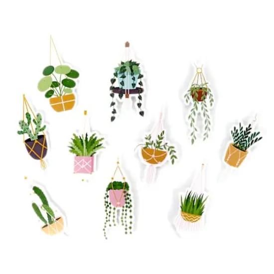 House Plants Vinyl Die Cut Stickers by Recollections&trade; {4}