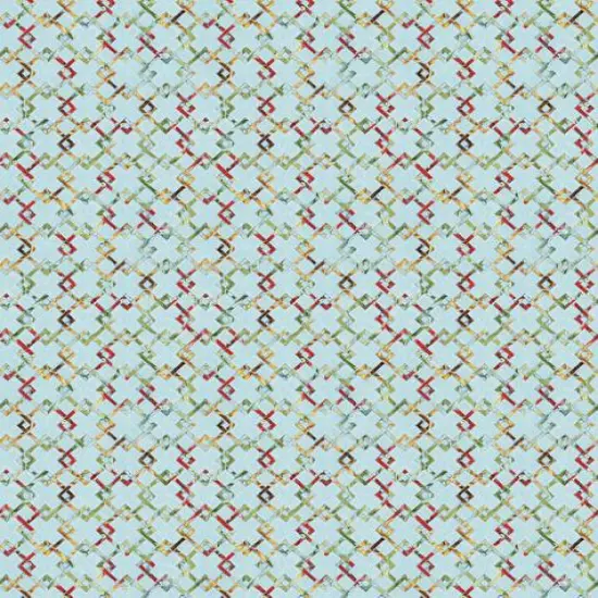Susan Winget Geometric Cotton Fabric {3}