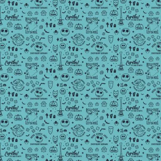 Camelot Fabrics Nightmare Before Christmas Creepy Cute Celebration Cotton Precut Fabric Bundle {1}