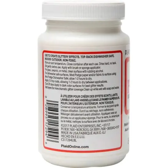 Mod Podge&reg; Mega Glitter Waterbased Top Coat Finish, Hologram {10}