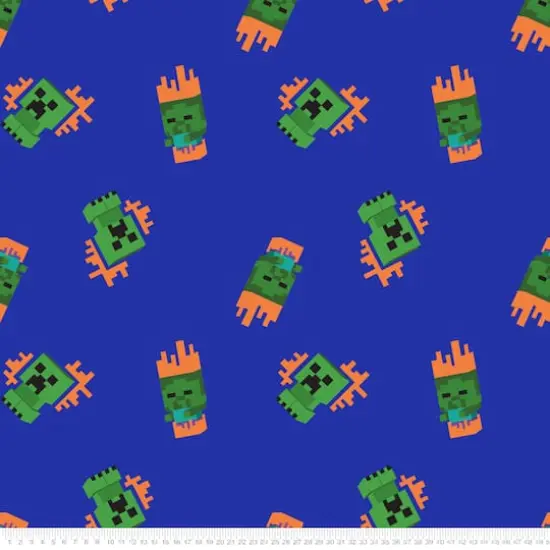 Springs Creative Minecraft Zombie & Creeper Fleece {1}