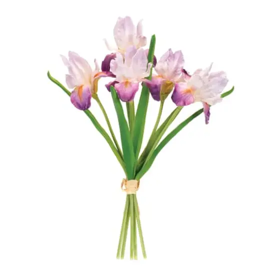 15.5" Purple Iris Floral Bundle, 2ct. {3}