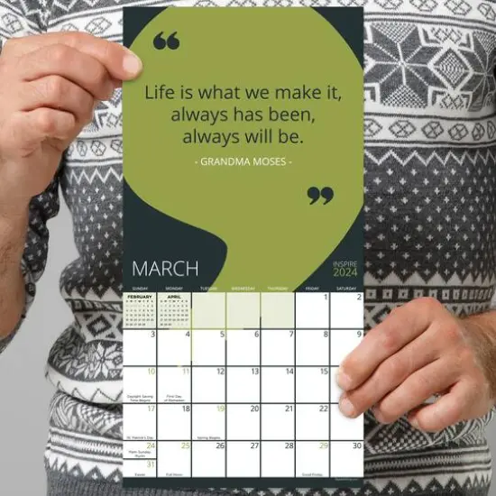 TF Publishing 2024 Inspire Mini Calendar {6}