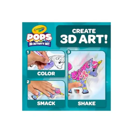 Crayola&reg; Pops Unicorns 3D Activity Set {4}