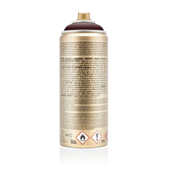 Montana&trade; Gold Acrylic Professional Spray Paint G8115 Wine Red {7}