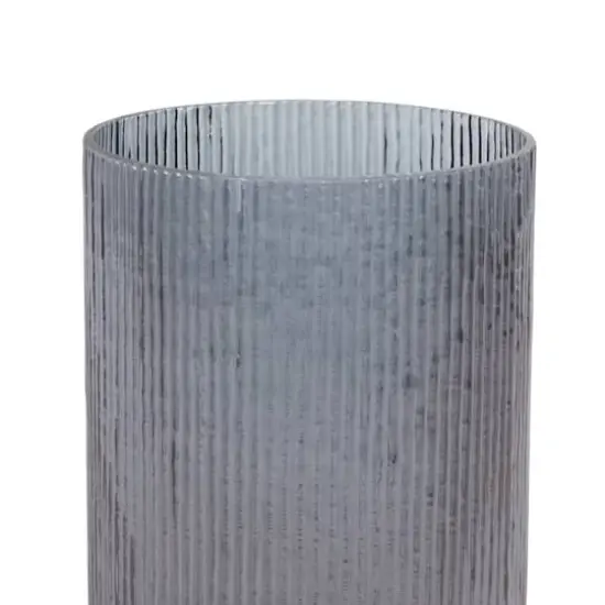 Set of 3 Clear Glass Traditional Candle Holder, 5", 7", 9" {4}