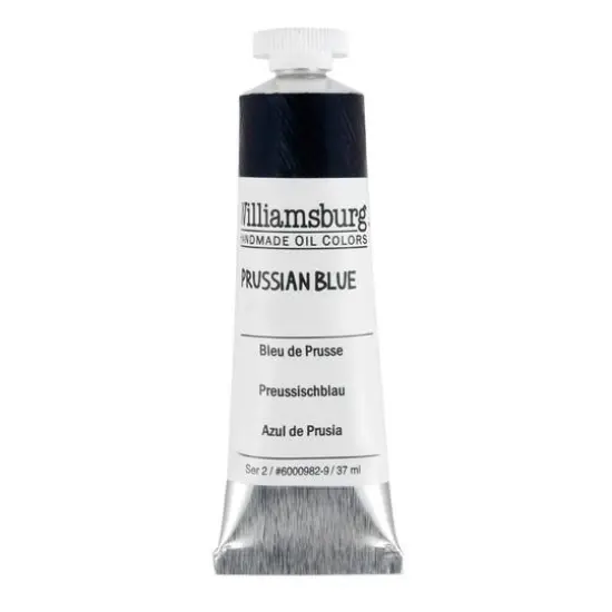 Williamsburg&reg; Artist Oil Colors, 37mL Prussian Blue {1}