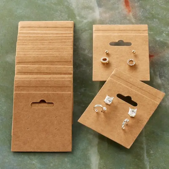 Kraft Earring Cards by Bead Landing&trade; {3}