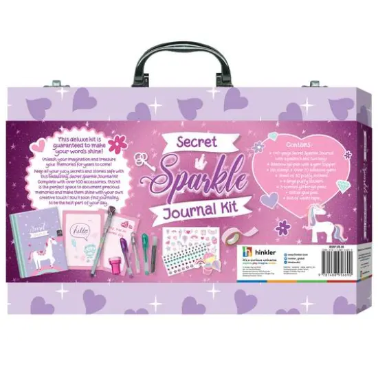Hinkler Kaleidoscope Secret Sparkle Journal Kit {8}