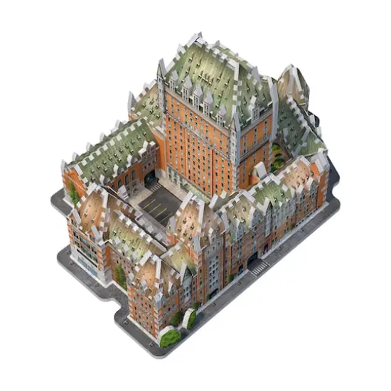 Castles & Cathedrals - Le Chateau Frontenac 3D Puzzle: 865 Pcs {11}