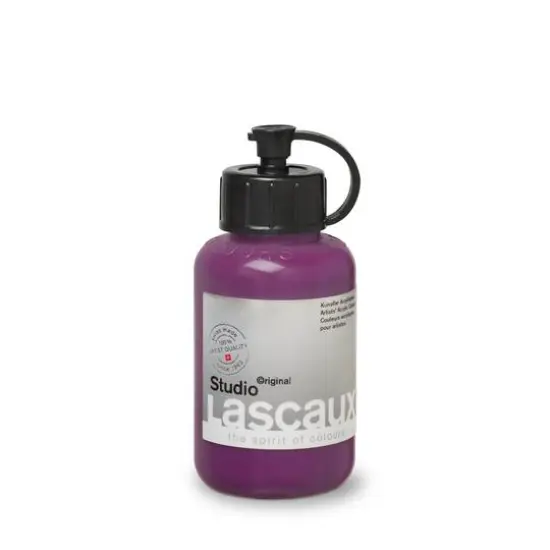Lascaux Studio Acrylic Paint, 85mL 932 Purple Red {1}