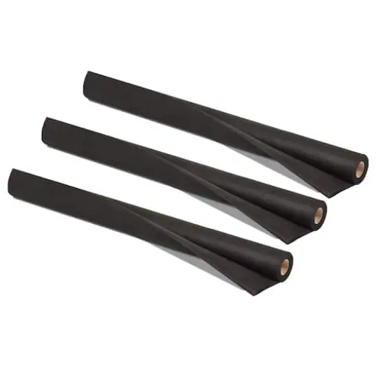 Smart-Fab® 24" x 18" Art & Decoration Fabric Roll, 3ct. Black {1}