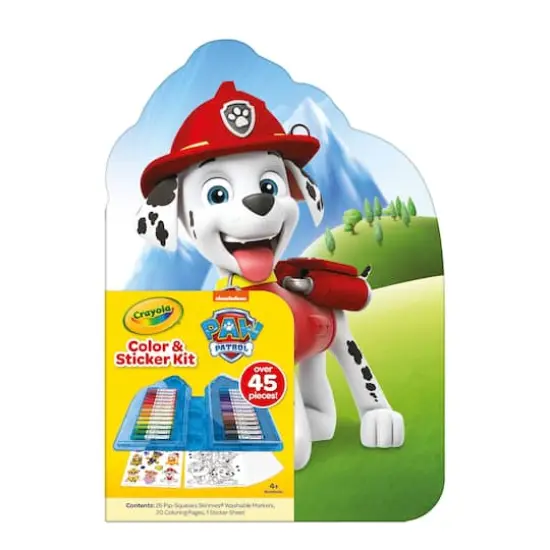 Crayola&reg; PAW Patrol&trade; Color & Sticker Kit {1}