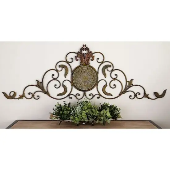 57" Gold iron Rustic Wall D&eacute;cor {9}
