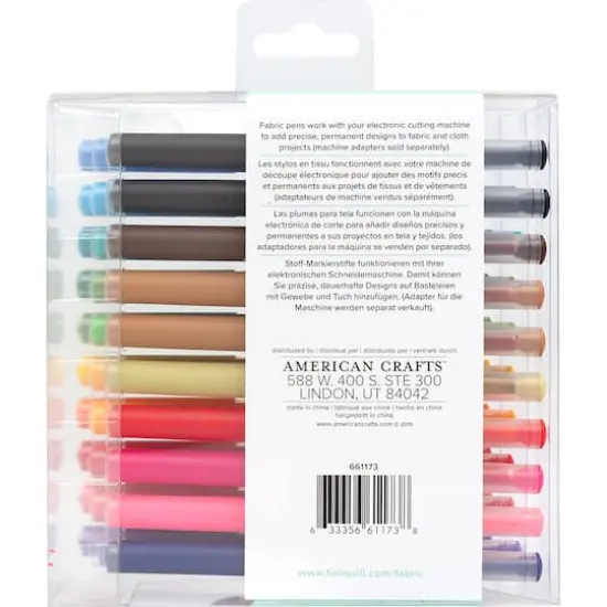 We R Memory Keepers&reg; Fabric Quill&trade; 30 Color Permanent Pens Set {3}