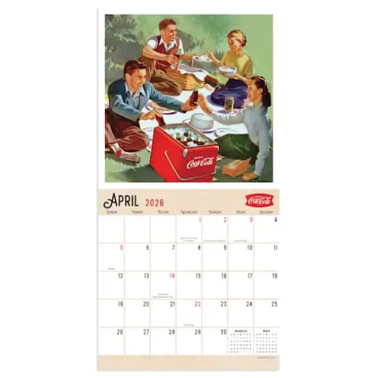 2026 Coca-Cola Mini Calendar {3}