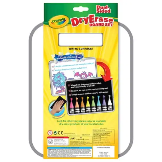 Crayola&reg; Dual Sided Dry Erase Board Set {4}