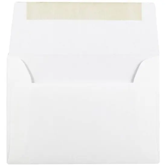 JAM Paper A2 Bright White Wove Strathmore Invitation Envelopes {3}