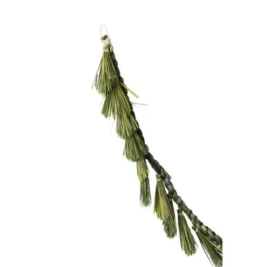 Hello Honey&reg; 6ft. Green Dried Natural Plume Grass Garland {3}