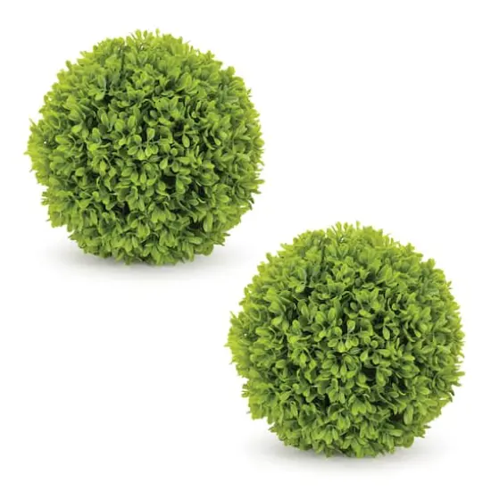 Boxwood Foliage Orbs, 2ct. {3}