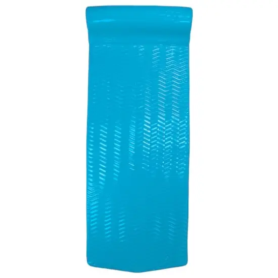 6ft. Swimming Pool Foam Mattress Floating Lounger Icy Blue {1}