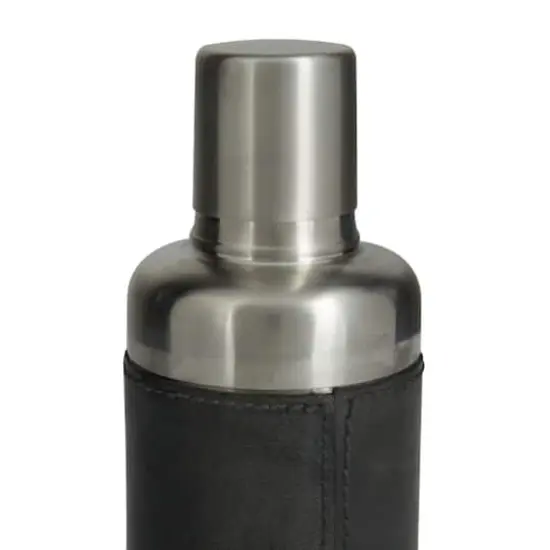 Dark Blue Modern Cocktail Shaker, 3" x 3" x 9" {4}