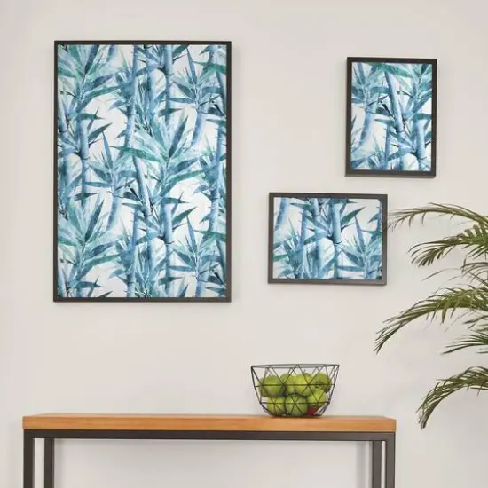 RoomMates Lucky Bamboo Peel & Stick Wallpaper Blue/White {8}