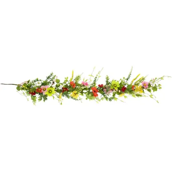 5ft. Poppy & Eucalyptus Spring Garland {1}