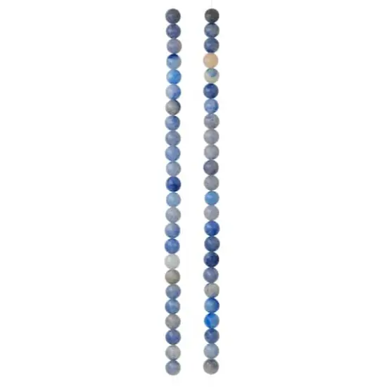 Blue Aventurine Round Beads, 6mm by Bead Landing&trade; {4}