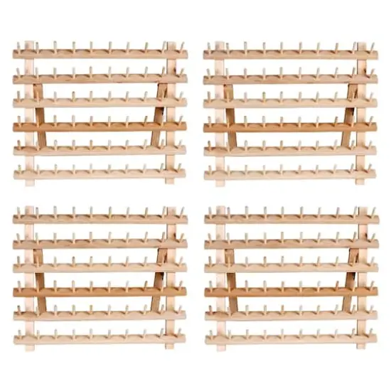 Dritz&reg; Wooden Thread Rack, 4ct. {1}