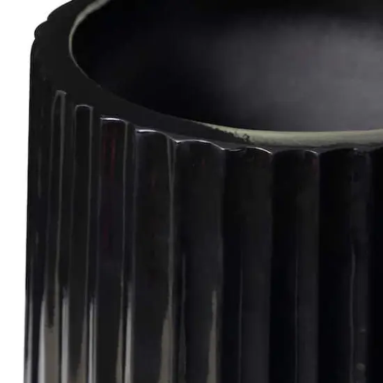 2.5ft. Black Modern Vase {4}