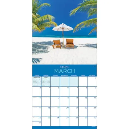 TF Publishing 2024 Tropical Escapes Wall Calendar {4}