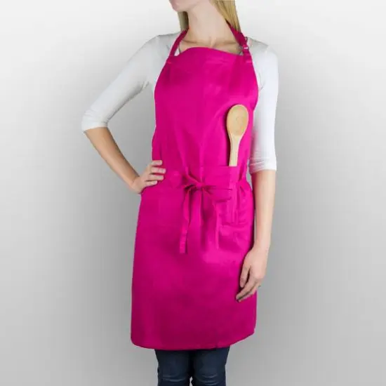 DII&reg; Neon Chef Apron Neon Pink {4}