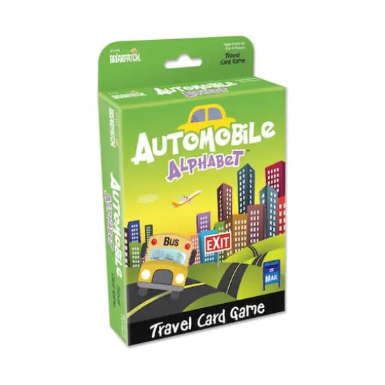 Automobile Alphabet Travel Card Game {1}