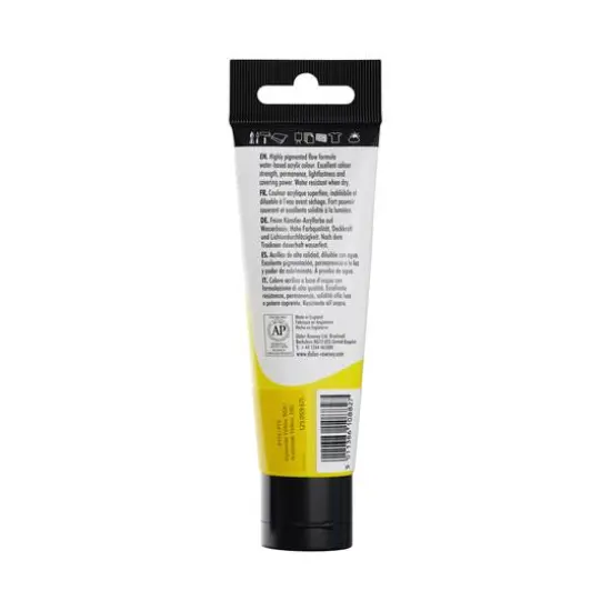 Daler-Rowney&reg; Original System 3 Acrylic Paint, 59mL 675 Process Yellow {4}