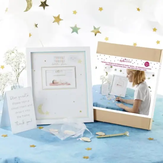 Kate Aspen&reg; Twinkle Twinkle Baby Shower Guest Book Alternative {4}