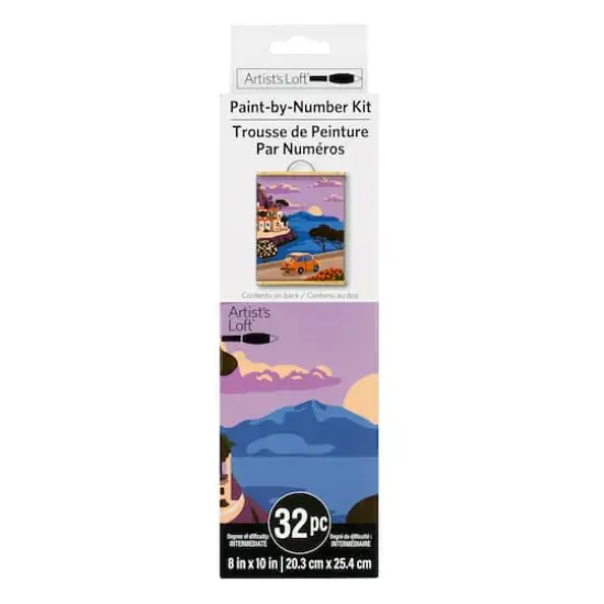 Travel Along the Coast Paint-by-Number Kit by Artist's Loft® {4}