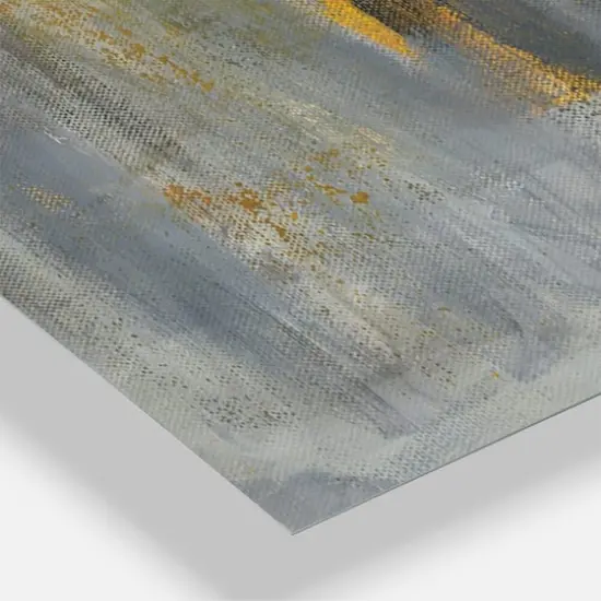 Designart Black & Gold Glam Abstract 3 Panel Modern Wall Clock {4}