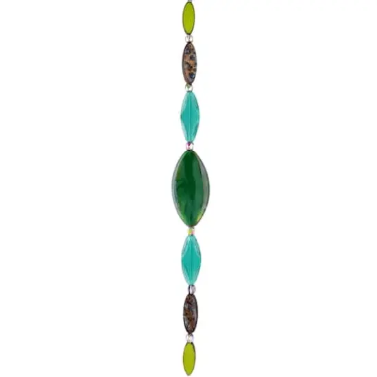 Smooth Green Czech Glass Oval Bead Mix by Bead Landing&trade; {1}