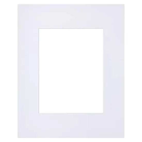 16" x 20" Mat by Studio D&eacute;cor&reg;, 10" x 13" Opening, White {4}