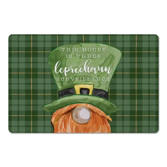 Leprechaun Surveillance 27" x 18" Floor Mat {1}