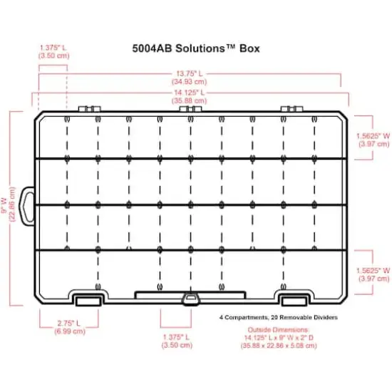 ArtBin&reg; 14'' x 9'' Solutions&trade; Box {7}