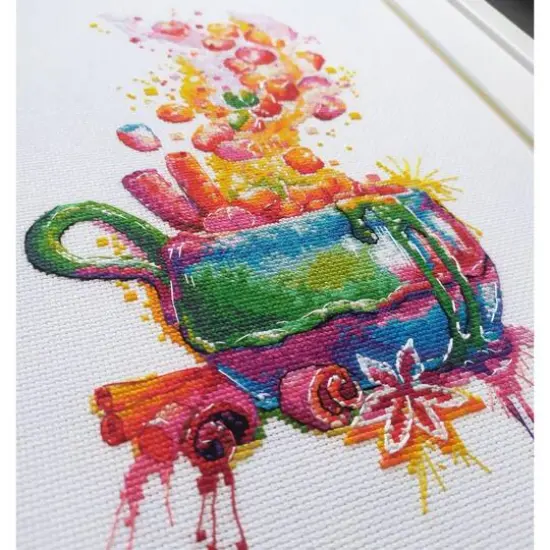 Oven Magic Marshmallow Cross Stitch Kit {4}