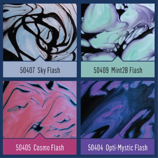 FolkArt&reg; Drizzle&trade; Flash Pour Fluid Pouring Acrylic Paint Sky Flash {10}